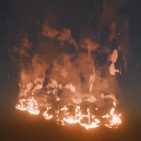 Pyros - Blender geometry nodes