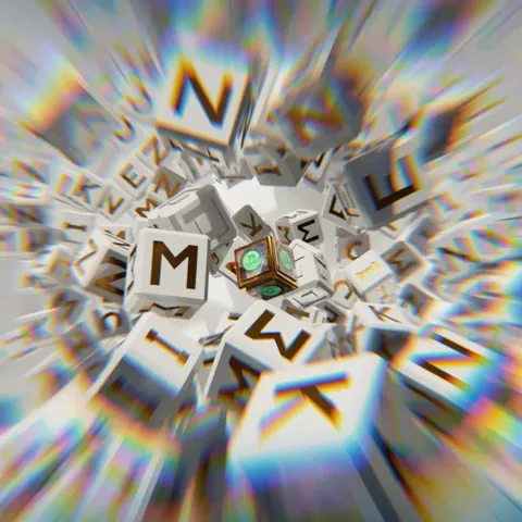 Python Physics Cubes - Blender scenes