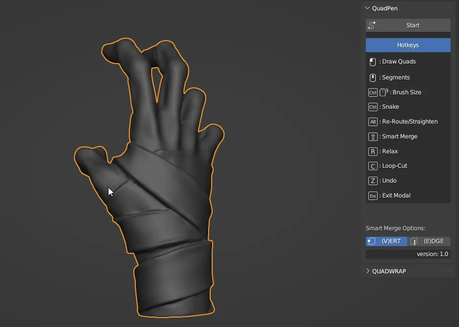 QuadPen screenshot 2