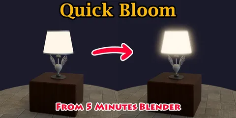 Quick Bloom - Blender addons