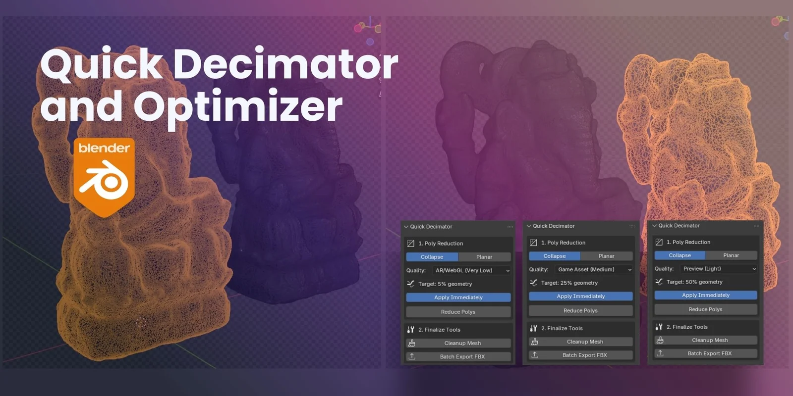 Quick Decimator Optimizer screenshot 3