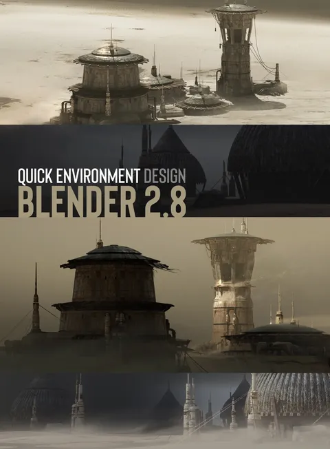 Quick Environment Design - Blender tutorials & courses