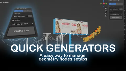 Quick Generators - Blender addons