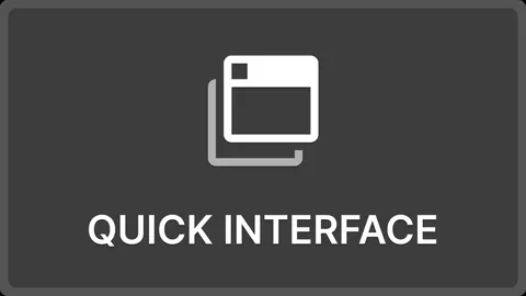 Quick Interface - Blender addons