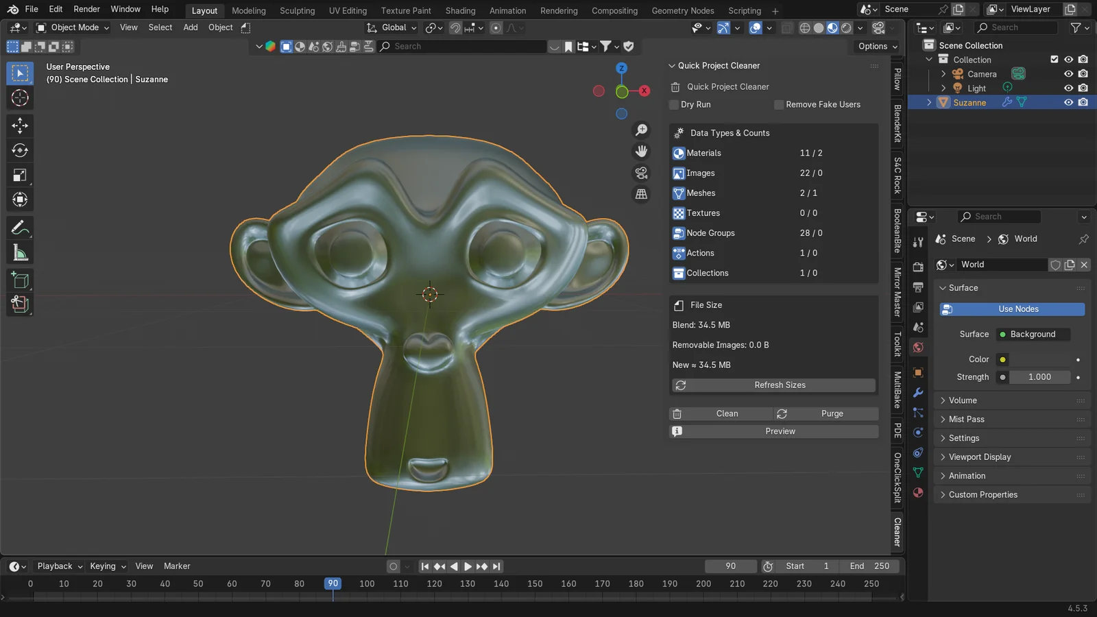 Quick Project Cleaner screenshot 2