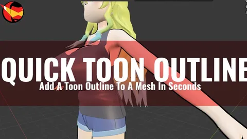Quick Toon Outline - Blender addons