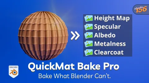 QuickMat Bake Pro - Blender addons