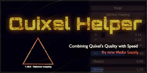 Quixel Helper - Blender addons