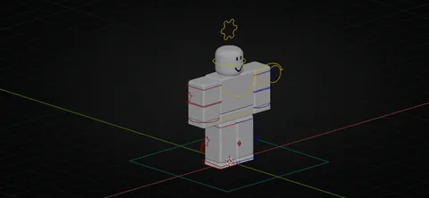 R15 Roblox Animation Rig - Blender 3d models