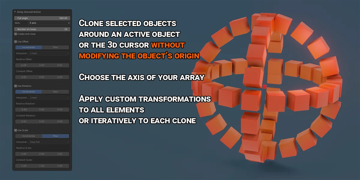 Radial Array Tool screenshot 2