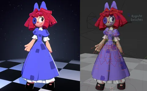 Ragatha - Blender 3d models