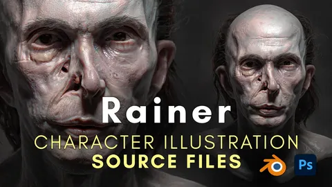 Rainer Character Scene - Blender scenes
