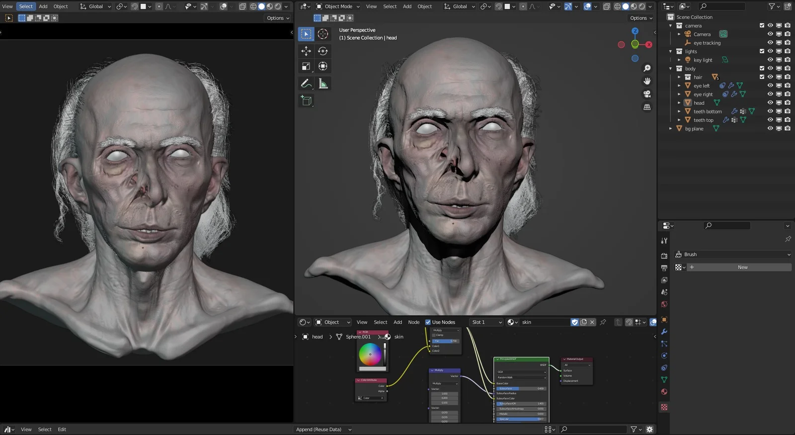 Rainer Character Scene screenshot 2