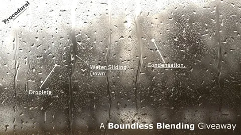 Rainy Window Shader - Blender shaders