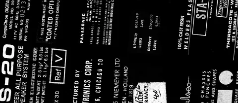 Random Label Stencils - Blender textures & materials