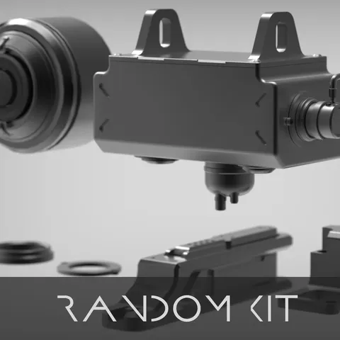 Random Model Kit - Blender 3d models