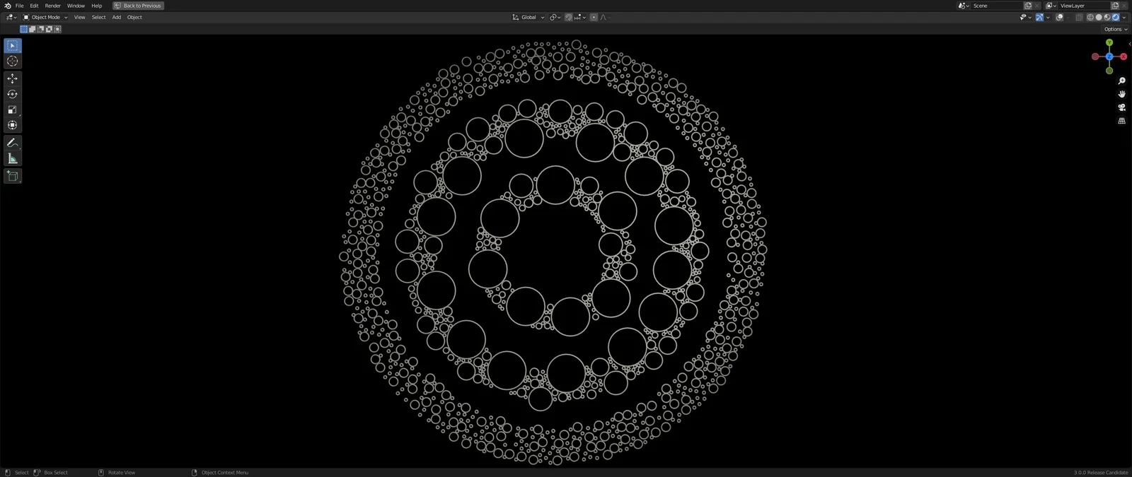 Random Size Poisson Disc screenshot 2