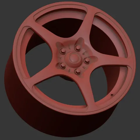 Rays Volk F-Zero Challenge - Blender 3d models