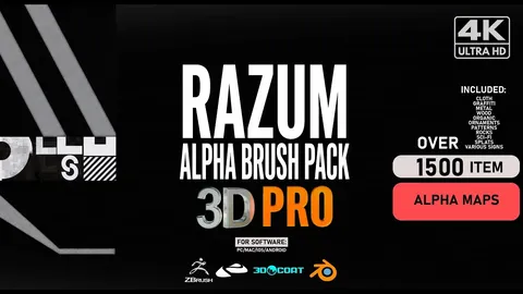 Razum Pro Brushset - Blender sculpting brushes