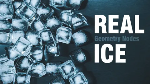 Real Ice - Blender geometry nodes