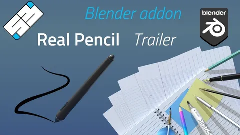 Real Pencil - Blender addons