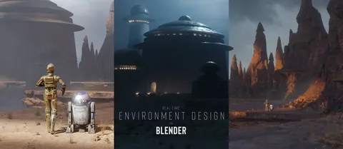 Real-Time Environment Design - Blender tutorials & courses