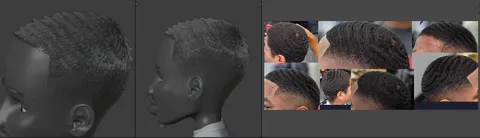 360 Waves Hair Tutorial - Blender tutorials & courses