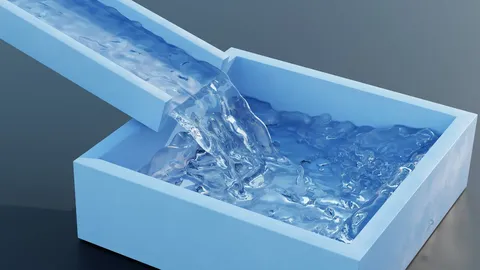 Realistic Fluid Simulation - Blender scenes
