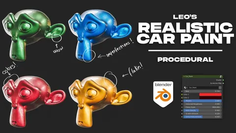 Realistic Car Paint - Blender shaders