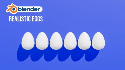 Realistic Eggs - Blender scenes