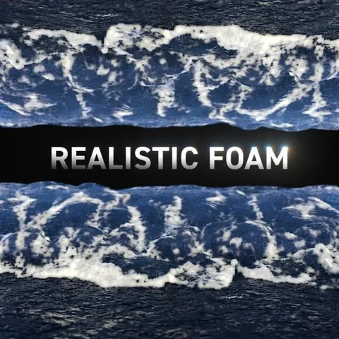 Realistic Foam Project Files - Blender scenes