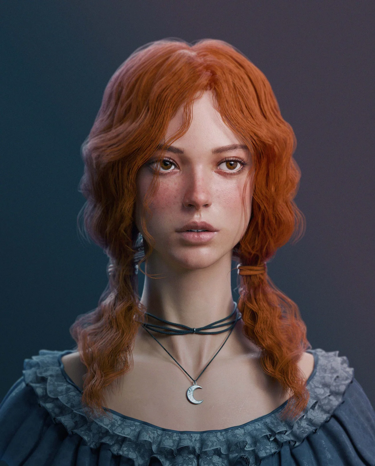 Realistic Girl Portrait Modeling screenshot 4