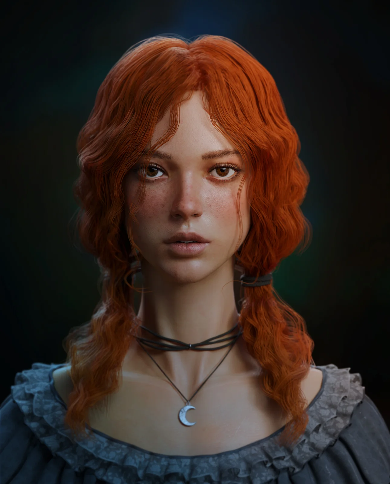 Realistic Girl Portrait Modeling screenshot 5