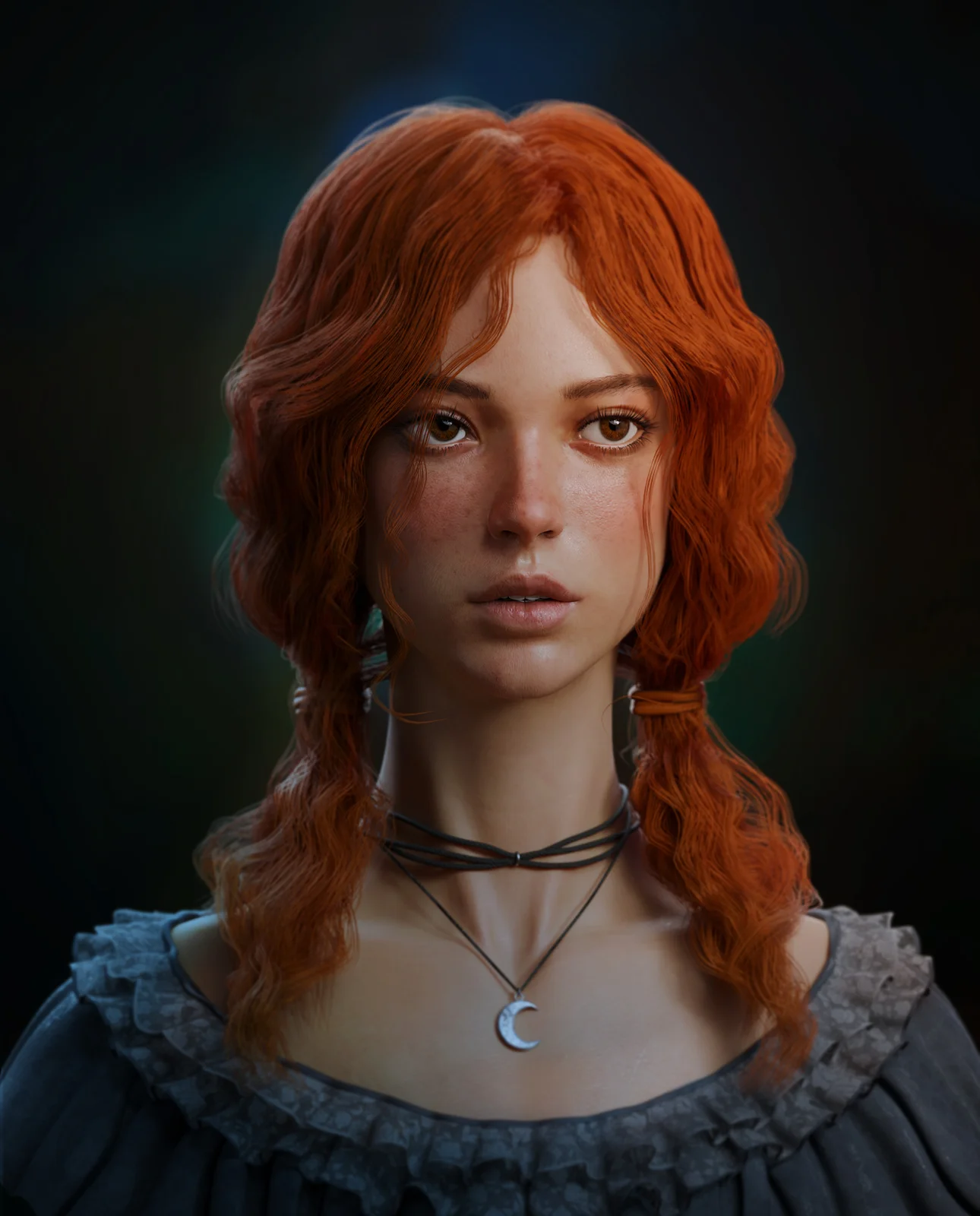 Realistic Girl Portrait Modeling screenshot 6