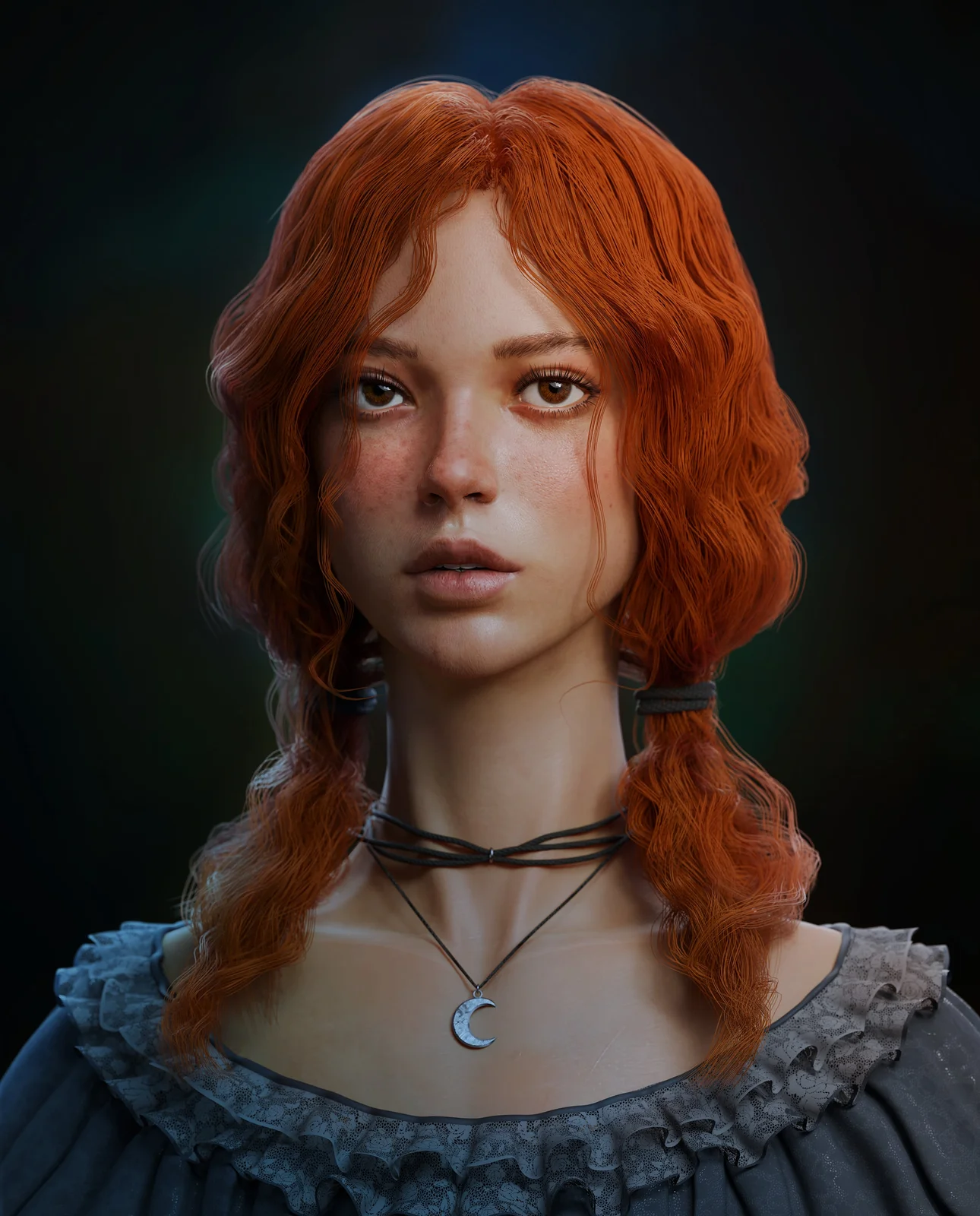 Realistic Girl Portrait Modeling screenshot 7