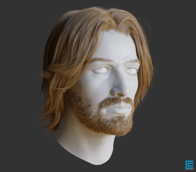 Realistic Hair Shader screenshot 4