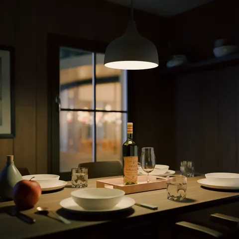 Interior Night Light Setup - Blender scenes