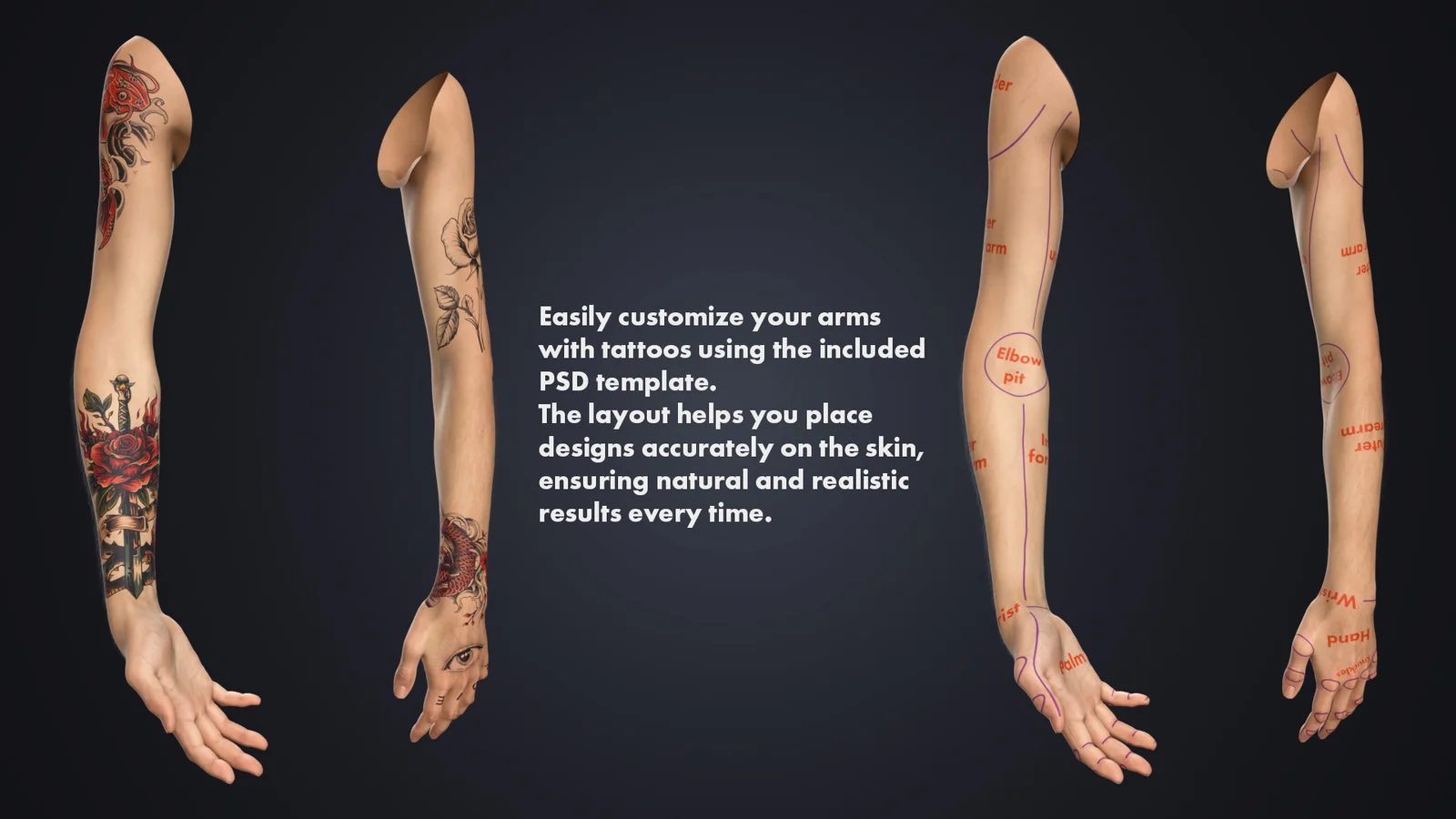 Realistic Neutral Arms screenshot 4