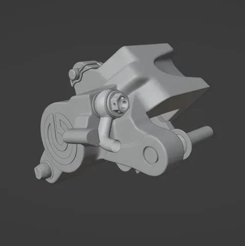 Rear Brake Caliper - Blender 3d models