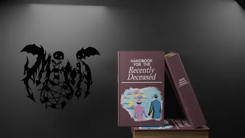 Recently Deceased Book - Blender 3d models