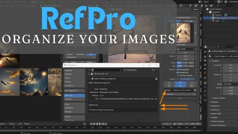RefPro - Blender addons