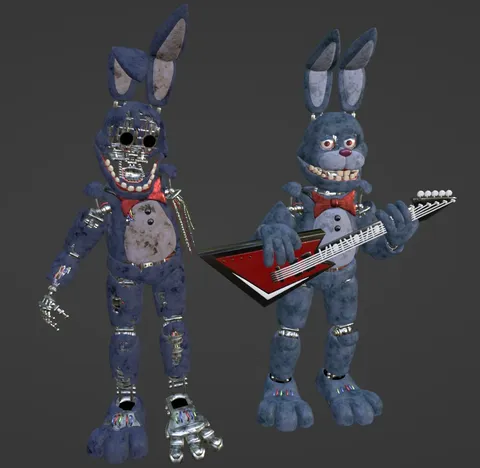 Reimagined Bonnie V2 - Blender 3d models