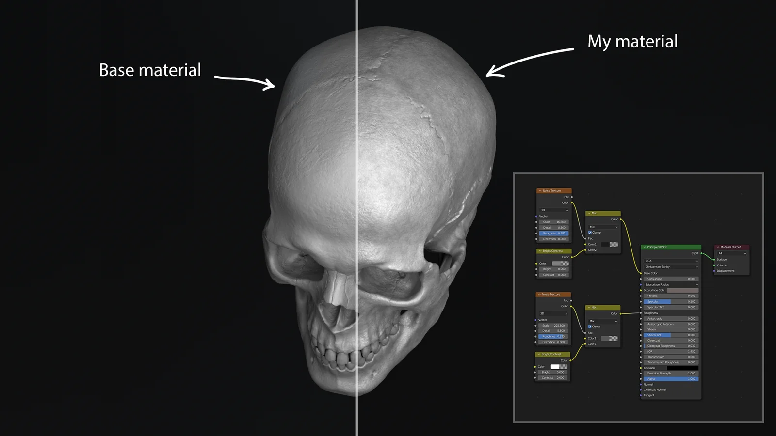Skull Render Scene screenshot 5