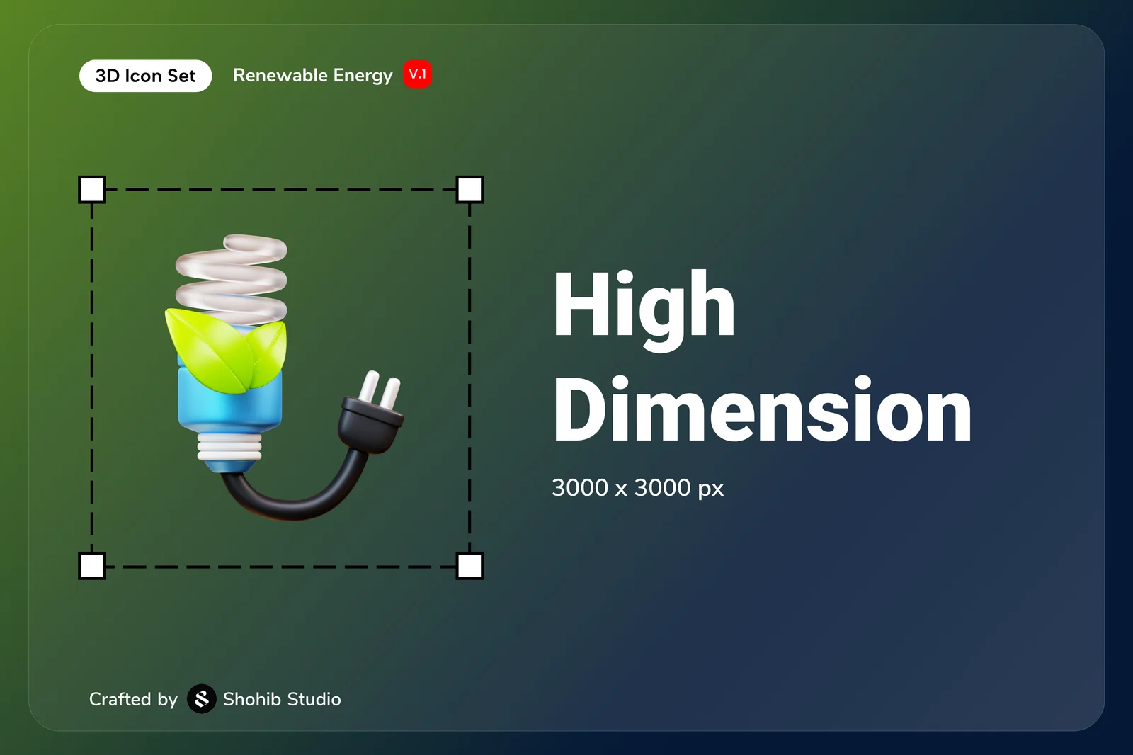Renewable Energy 3D Icon Set screenshot 2