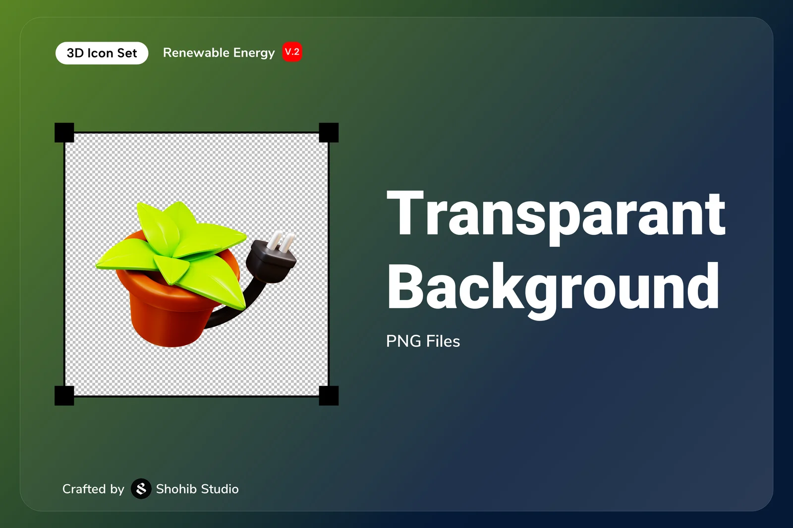 Renewable Energy 3D Icon Set V2 screenshot 3