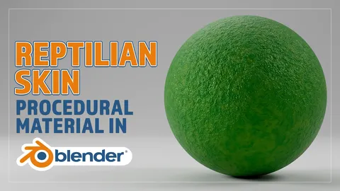 Reptilian Skin Procedural Material - Blender shaders
