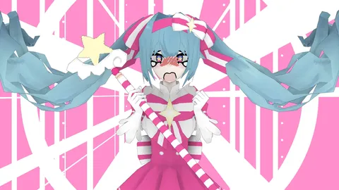Retry Now Miku - Blender 3d models