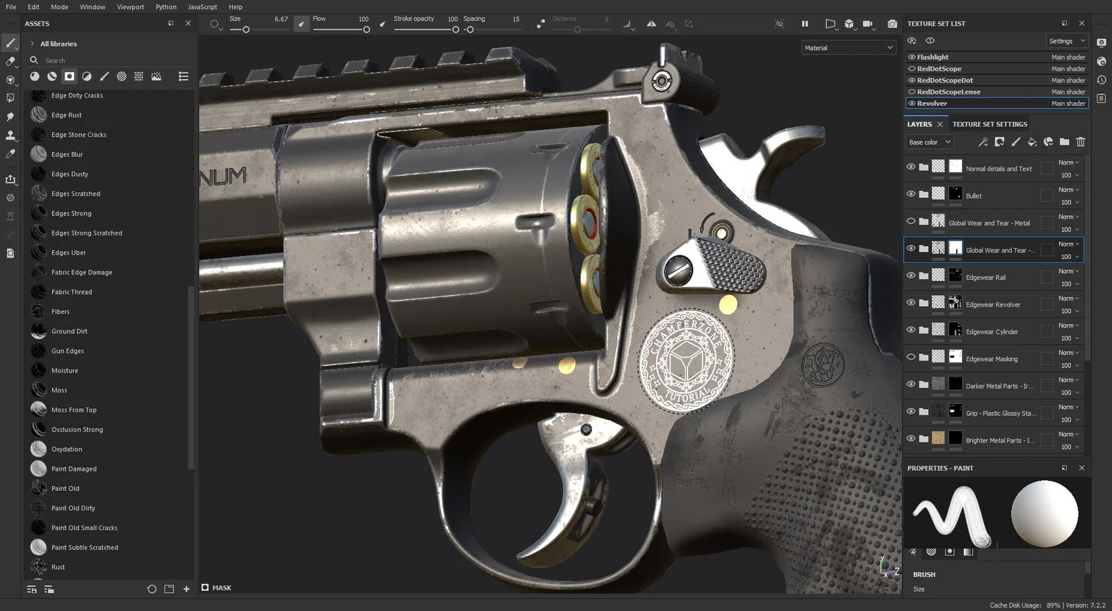 Revolver Tutorial screenshot 8