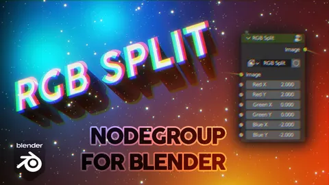 RGB Split Node - Blender shaders