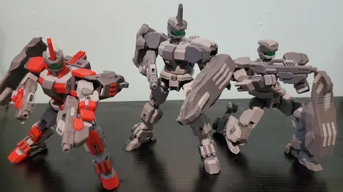 Rhino Mech Unit - Blender 3d models